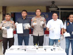 Polsek Metro Gambir Bongkar Sabu 4 Lokasi, Tiga Pelaku Dibekuk