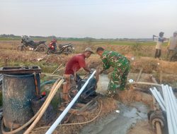 Sumur Bor TMMD Titik 4 Mengalirkan Harapan Baru bagi Petani Desa Godo