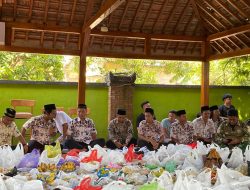 Sedekah Bumi Desa Godo Pererat Kebersamaan Warga dan Satgas TMMD Reguler ke-128