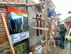 Kejar Target, Satgas TMMD Reguler ke-128 Percepat Renovasi RTLH Milik Syahroni