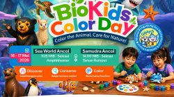 BioKids Color Day di Ancol 2026, Cara Seru Anak Belajar Konservasi Satwa dan Keanekaragaman Hayati