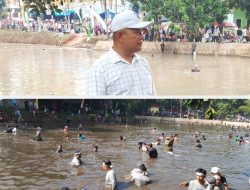 Ketua KMP Pasir Putih Ahmad Agus: Apresiasi Ngubek Empang Tradisi Turun Temurun