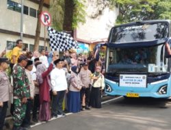 Pelepasan Jamaah Haji Kloter 21 JKS Kota Depok: Ini Pesan Kepala Kemenhaj Depok