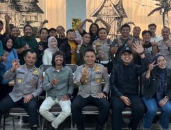 Polres Metro Depok Gelar Ngopi Kamtibmas Bersama Jurnalis Bahas Situasi Keamanan Kota