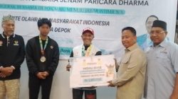 Peraih 16 Medali Atlet KORMI Depok di Ajang Fornas 2025, Walikota Berikan Uang Kadedeh