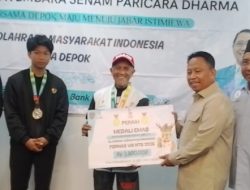 Peraih 16 Medali Atlet KORMI Depok di Ajang Fornas 2025, Walikota Berikan Uang Kadedeh