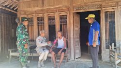 Door to Door, Tim Kesehatan Satgas TMMD 128 Layani Warga Sakit di Desa Godo