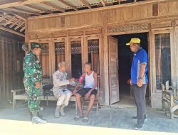 Door to Door, Tim Kesehatan Satgas TMMD 128 Layani Warga Sakit di Desa Godo