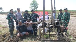 Wadan Satgas TMMD Reguler ke-128 Tinjau Pembangunan Sumur Bor untuk Lahan Pertanian, Pastikan Ketersediaan Air bagi Petani