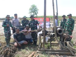 Wadan Satgas TMMD Reguler ke-128 Tinjau Pembangunan Sumur Bor untuk Lahan Pertanian, Pastikan Ketersediaan Air bagi Petani