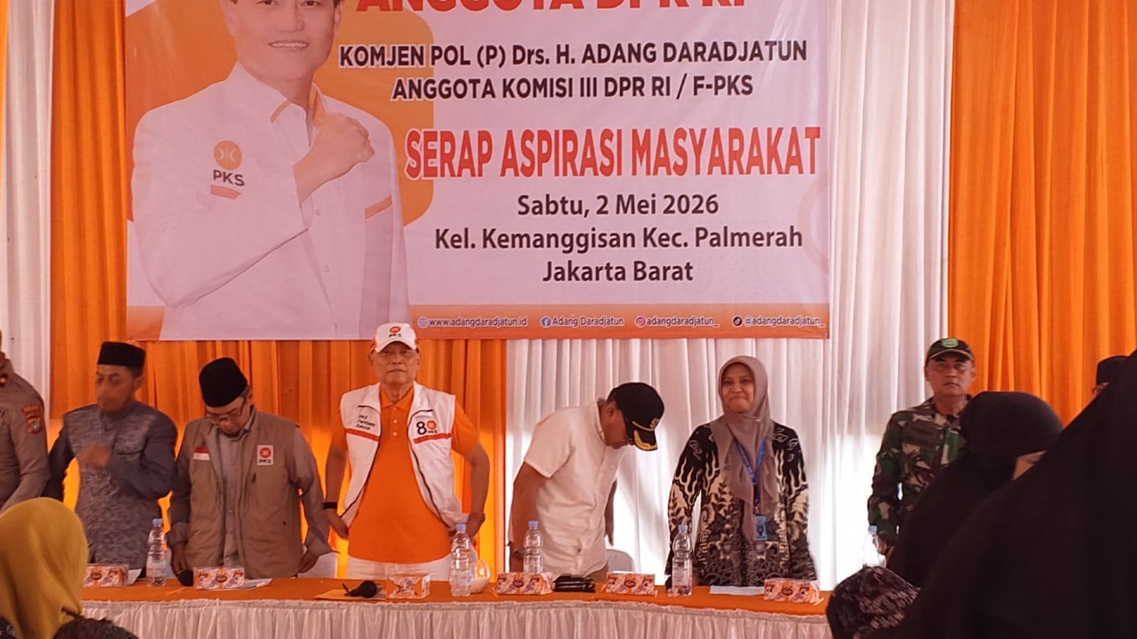 Reses Adang Daradjatun di Kemanggisan, Warga Diingatkan Bahaya Narkoba