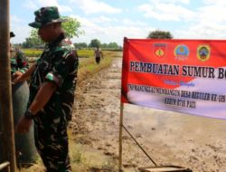 Sumur Bor TMMD Jadi Solusi Air Pertanian, Produktivitas Petani Desa Godo Didorong Meningkat