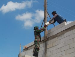 TMMD Reguler ke-128 Kodim Pati: TNI dan Warga Desa Godo Kompak Percepat Renovasi RTLH