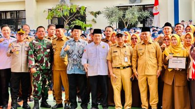 Polsek Cinere Hadiri Hardiknas 2026 di Depok, Perkuat Sinergi Keamanan dan Pendidikan