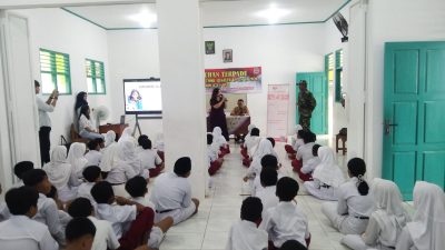 Bangun Karakter Sejak Dini, Astuty Foundation dan Kodim Pati Gelar Edukasi Anti Bullying di TMMD 128