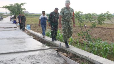 Sinergi TNI dan Warga Menguat, Dansatgas TMMD 128 Cek Langsung Pembangunan Jalan di Desa Godo