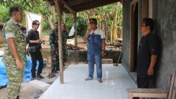 Rumah Sempat Roboh Diterjang Hujan, Kini Bapak Joko Kembali Tersenyum Berkat TMMD 128
