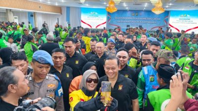 Kapolda Metro Jaya Silaturahmi dengan Sabuk Kamtibmas, Ajak Jaga Jakarta