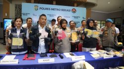 Polres Metro Bekasi Bekuk 25 Pelaku Curanmor, 23 Motor Disita