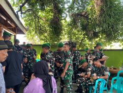 Potret Humanis Satgas TMMD di Tengah Kebersamaan Warga Desa Godo