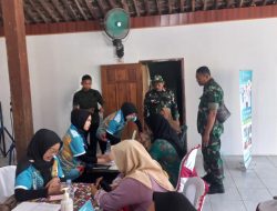 Pemeriksaan Kesehatan Gratis Warnai Kegiatan Nonfisik TMMD Reguler ke-128 di Desa Godo