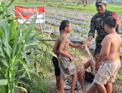 Keceriaan Anak-Anak Desa Godo Nikmati Air Sumur Bor Program TMMD