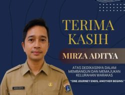 Mirza Aditia Resmi Jadi Sekel Pegangsaan Dua, Warga Berharap Berikan Pelayanan Prima
