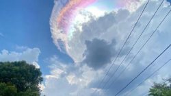 Fenomena “Awan Pelangi” di Jonggol Bogor, BMKG Pastikan Bukan Tanda Badai