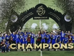 Persib Bandung Cetak Sejarah Tiga Kali Juara Liga Beruntun di Indonesia