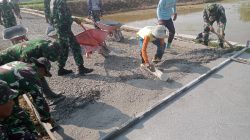 Progres Capai 61 Persen: Jalan Beton TMMD Mulai ‘Membelah’ Persawahan Desa di Pati