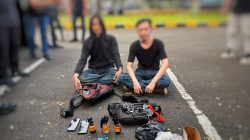 Polisi Amankan 2 Pemuda Diduga Bawa Bom Molotov Jelang Demo Mahasiswa di Jakarta