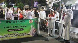 Sambut 1 Muharam 1448 H, Ratusan Warga RW 05 Utan Kayu Selatan Ikuti Semarak Pawai Obor