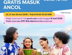 Warga Jakarta Bisa Masuk Ancol Gratis pada 22, 27, dan 28 Juni 2026, Ini Syaratnya
