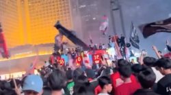 HUT Jakarta ke-499, Ribuan Warga dan Jakmania Padati Bundaran HI Rayakan Hari Jadi Ibu Kota