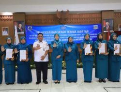 Enam TP PKK Kecamatan Setiabudi Jakarta Selatan Dilantik