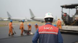 Dukung Konektivitas Udara, HKA Rampungkan Pengaspalan Apron Bandara Halim dalam Kurang dari Sepekan
