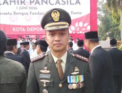 Sambut Hari Lahir Pancasila, Dandim 0508/Depok Ajak Generasi Bangsa Maknai Nilai Pancasila