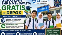 47 SMP dan MTs Swasta Gratis di Depok 2026, Kuota Terbatas Segera Daftar Online!