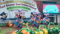Pentas Seni Jadi Ajang Tumbuhkan Kreativitas Anak, di Rangkai Pelepasan Siswa TK B