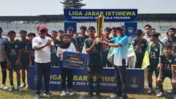 Nawland FC Juara Liga Jabar Istimewa U-14 Rebutan Piala Walikota Usai Tumbangkan Ireta FC 3-1