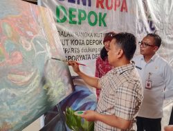 Walikota Supian Suri Sama Cing Ikah, Beli Lukisan di Pameran: Seni Bakal jadi Agenda Rutin di Depok