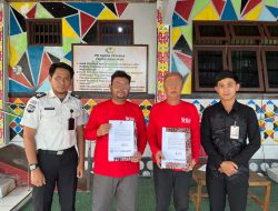 Peringati Waisak, Ditjenpas Kalteng Berikan Remisi kepada 14 Warga Binaan