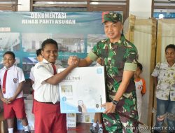 Panti Asuhan Karena Doa Terima Bantuan Korem 051/WKT, Anak-anak Rasakan Kehangatan Kepedulian TNI