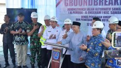 Rekonstruksi Jalan Sawangan Dimulai, Dandim Depok Dukung Percepatan Infrastruktur