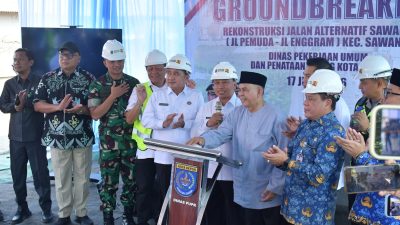 Rekonstruksi Jalan Sawangan Dimulai, Dandim Depok Dukung Percepatan Infrastruktur