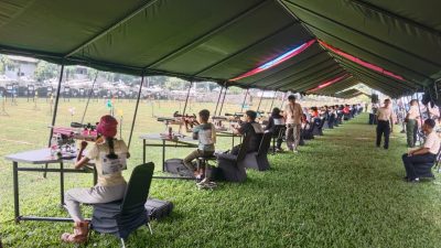 Atlet Binaan Korem 051/WKT Naik Podium di Kejurnas Benchrest Nasional