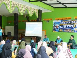 Tingkatkan Kesadaran Keselamatan Ketenagalistrikan, PLN UP2B Jakban Edukasi Warga Sekitar SUTET di Pondok Petir