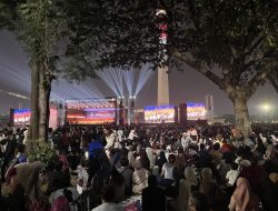 Konser Akbar Monas 2026 Diserbu Warga, Musik Tradisional Jadi Hiburan Sekaligus Edukasi Anak