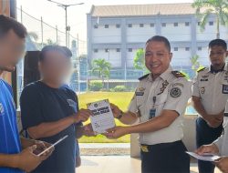 74 Warga Binaan Lapas Cipinang Terima Premi dan Buku Tabungan