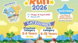BABA LILI TATA RUN 2026 Hadir di Batavia PIK, Ajak Anak dan Orang Tua Olahraga Sambil Bermain